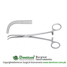 O'Shaugnessy Dissecting and Ligature Forcep Curved Stainless Steel, 26 cm - 10 1/4"